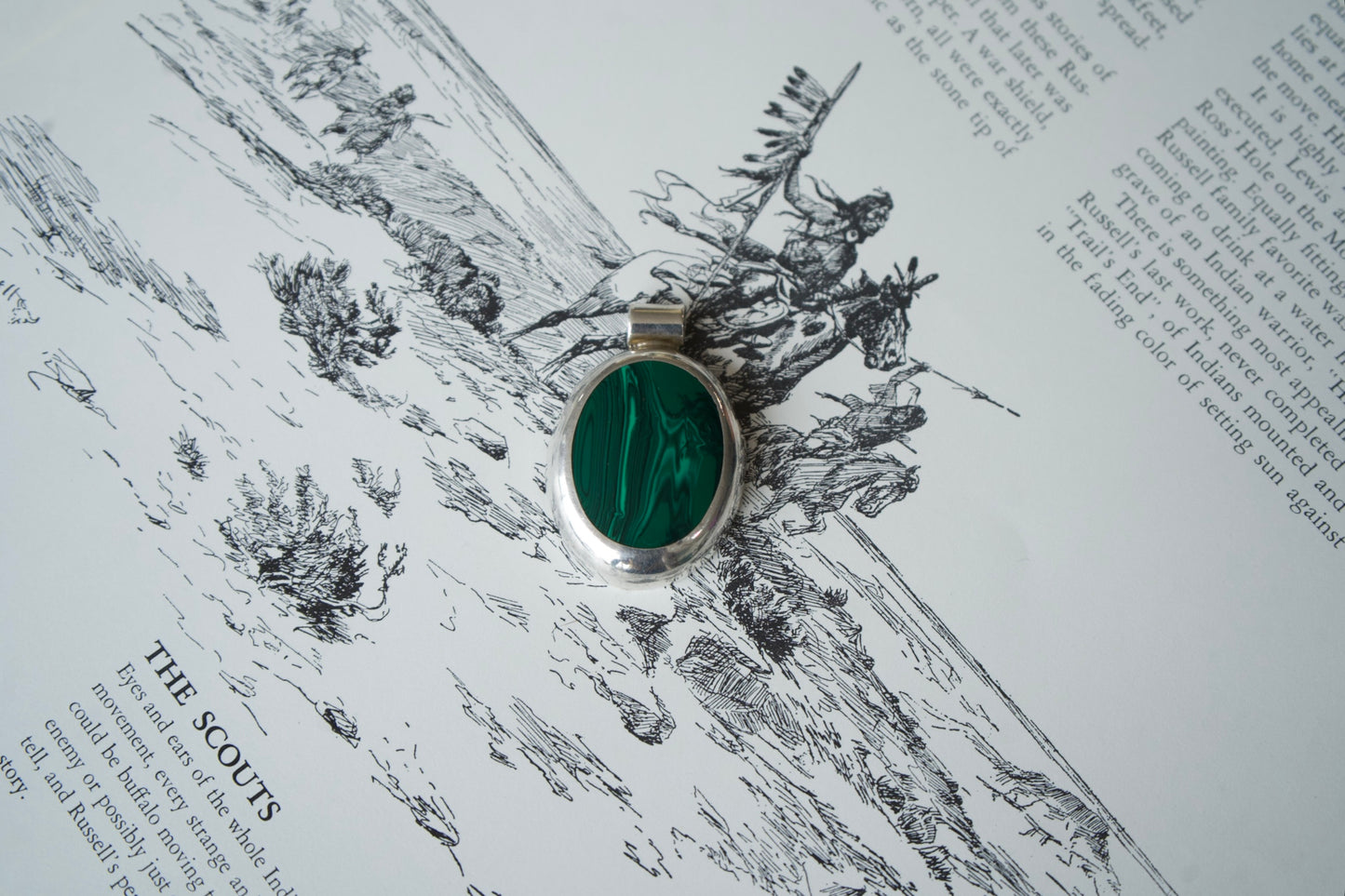 Malachite Pendants