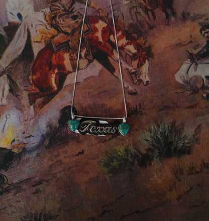 Myra Benally Turquoise Texas Necklace
