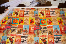 Load image into Gallery viewer, Retro Rodeo Posters Wild Rag