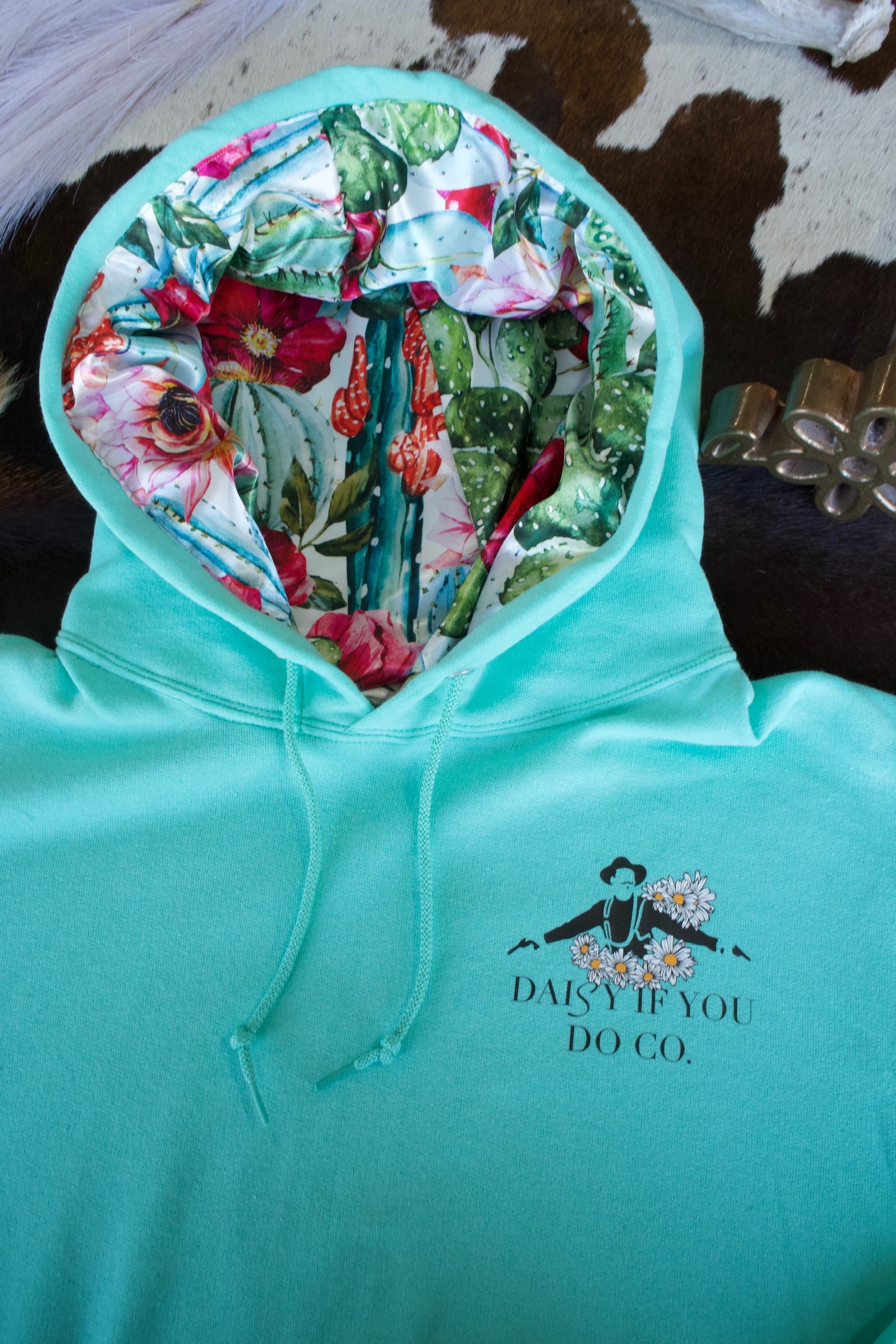 Satin Lined Western Hoodies - DiYDCo ORIGINALS