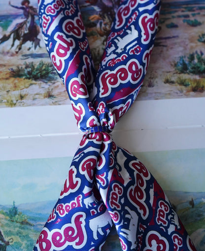 Patriotic Eat Beef Wild Rag