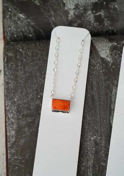 Turquoise Bar Necklaces