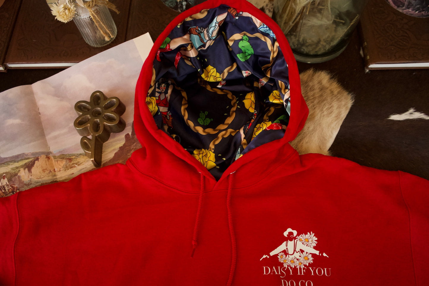 Satin Lined Western Hoodies - DiYDCo ORIGINALS