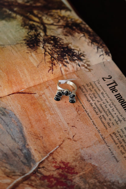 Turquoise Naja Rings - Adj