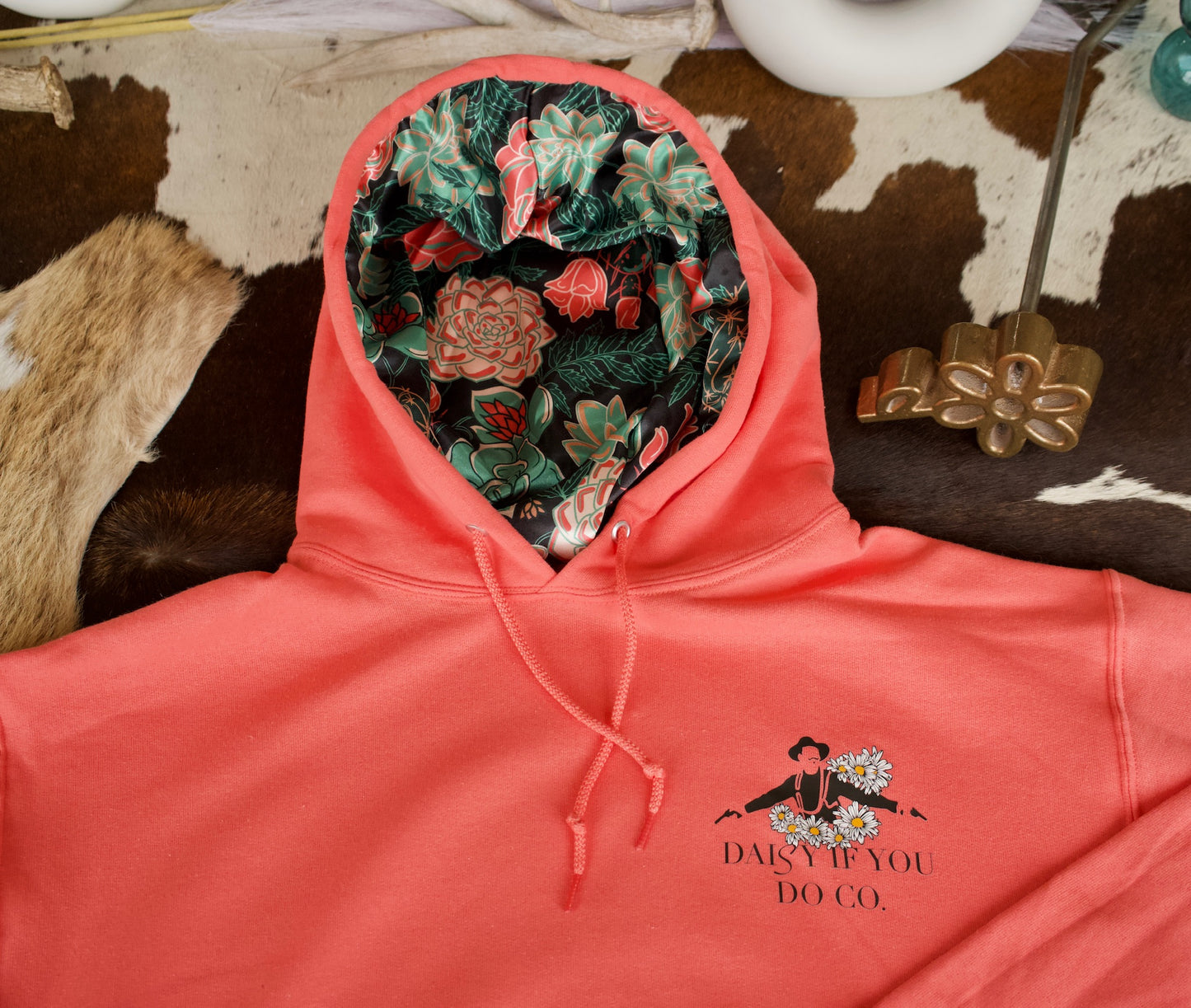 Satin Lined Western Hoodies - DiYDCo ORIGINALS