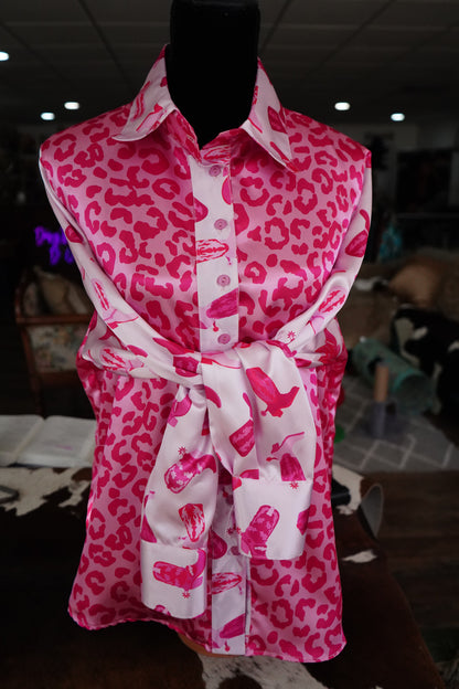 Daisy Original Pink Cheetah w/ Pink Boots - Size 16