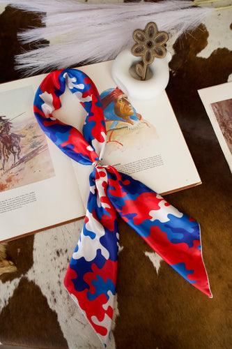 Patriotic Camo Wild Rag