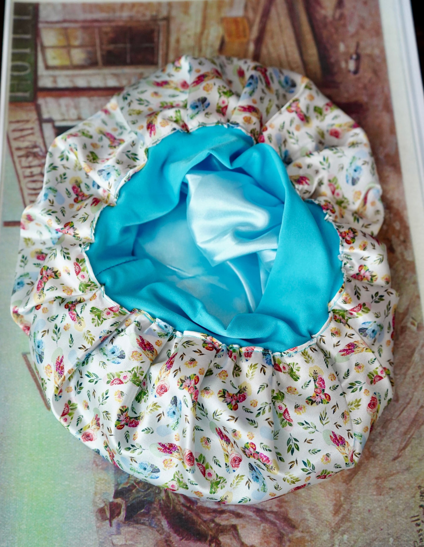 Daisy Satin Bonnets