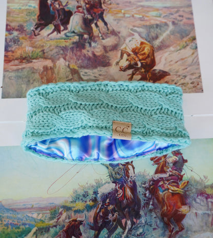 Satin Lined Winter Headbands