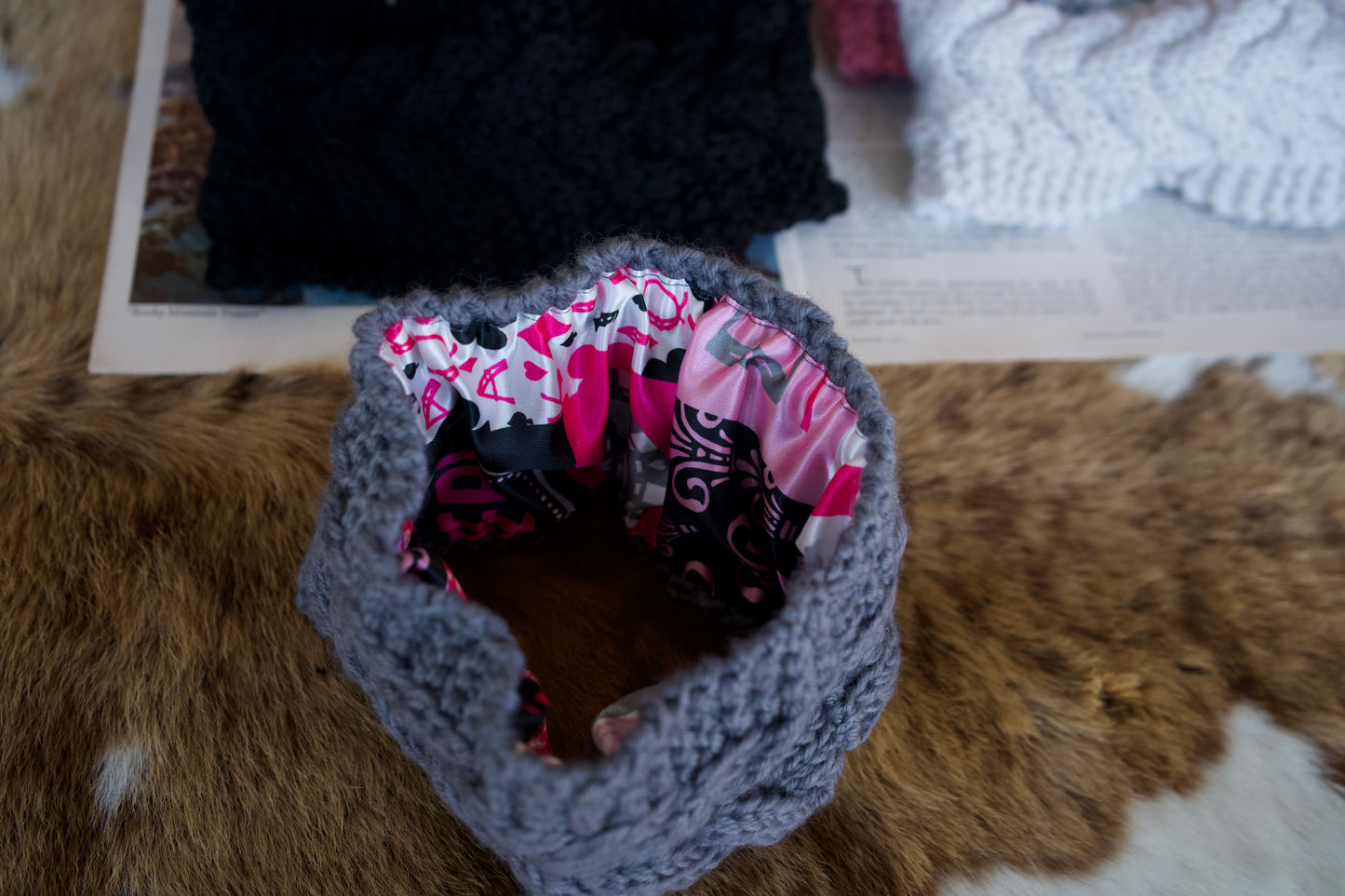 Satin Lined Winter Headbands