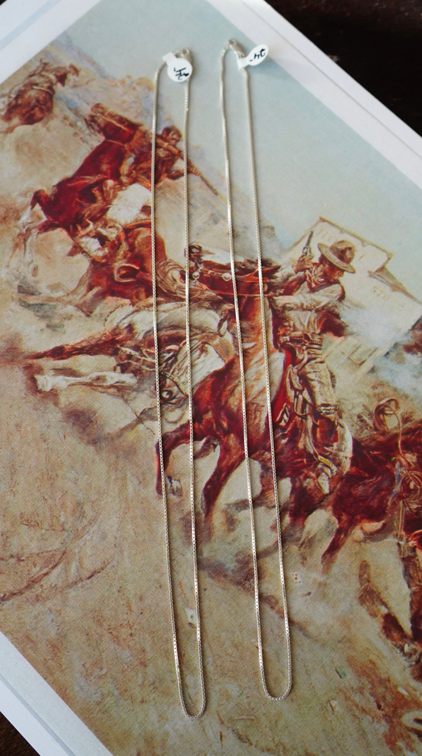 Italy Sterling Silver No Tangle Necklace Chains