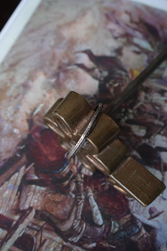 Vintage Sterling Silver Stamped Cuffs