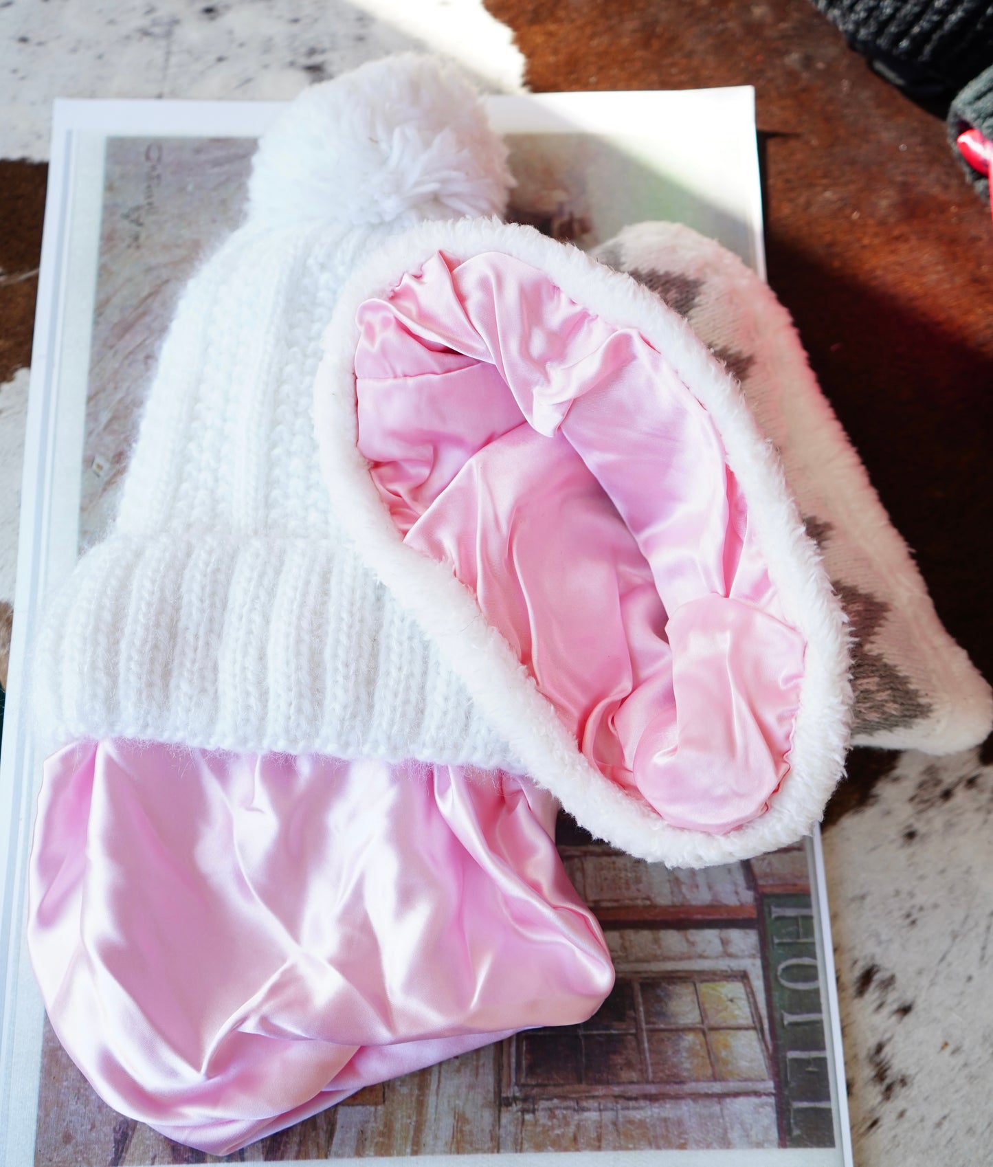 Satin Lined Neck Warmer & Beanie Sets