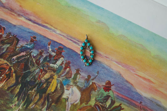 Zuni Oval Pendant