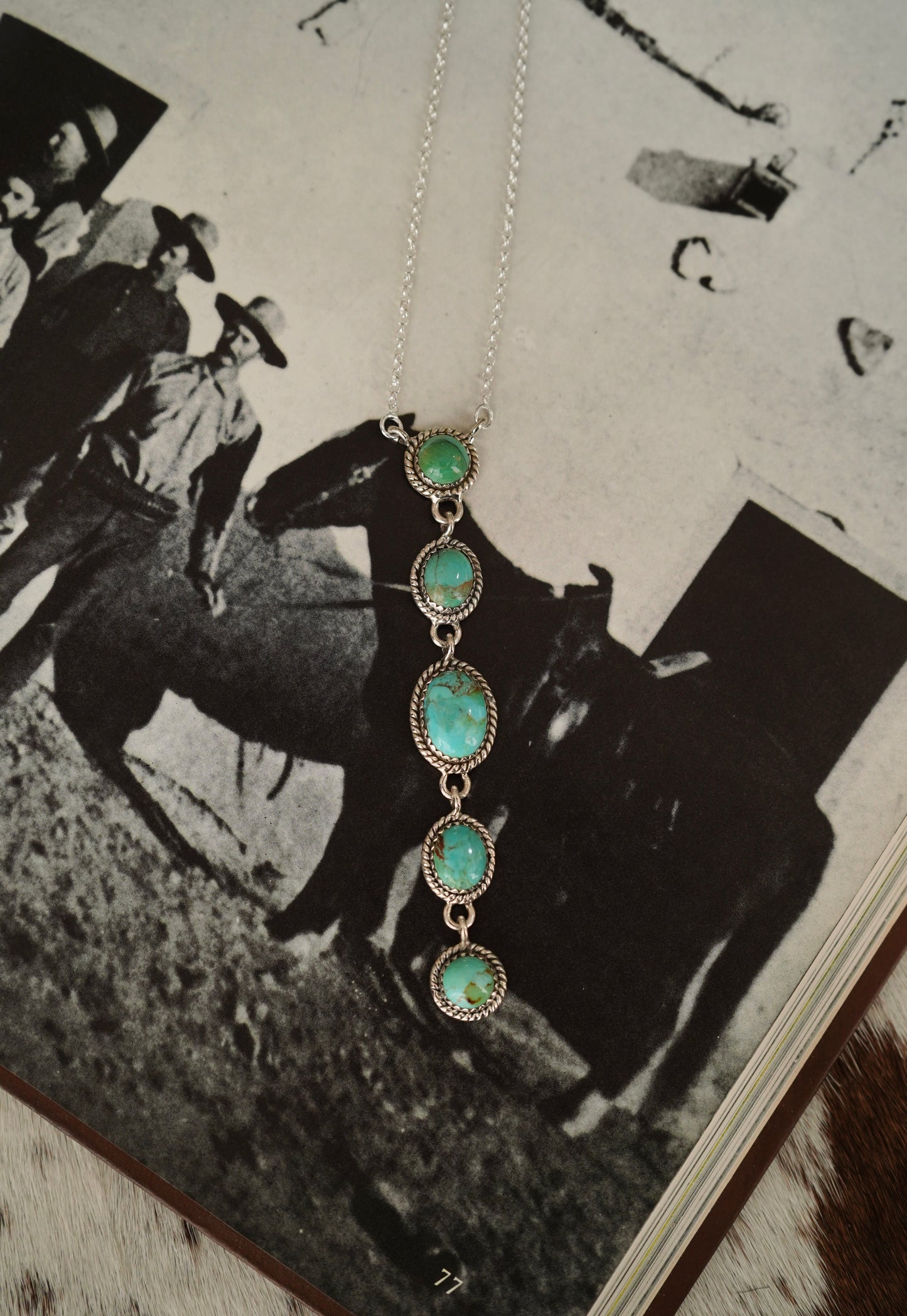 Turquoise Lariat Necklaces