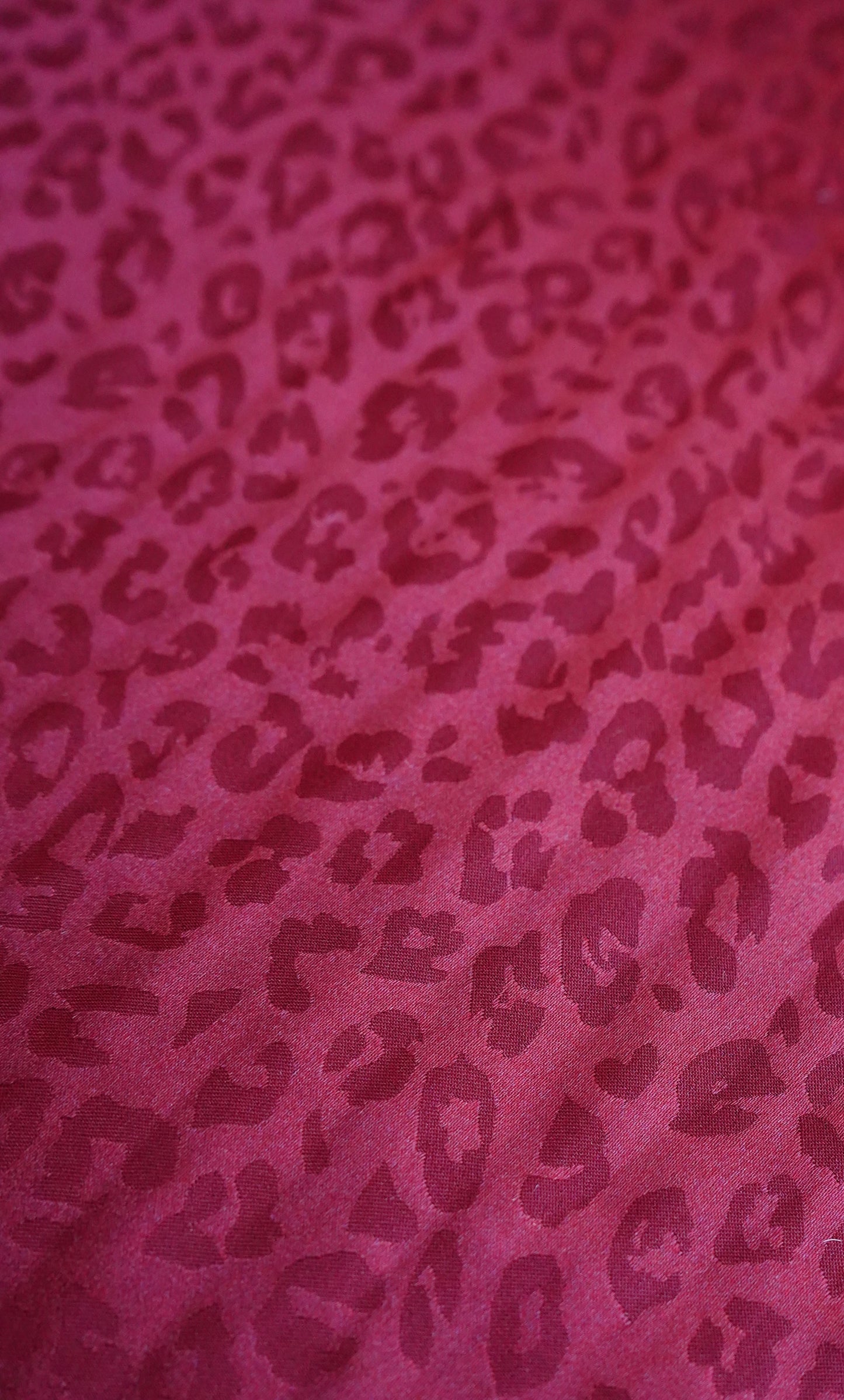 Small Jacquard Cheetah DS Wild Rags