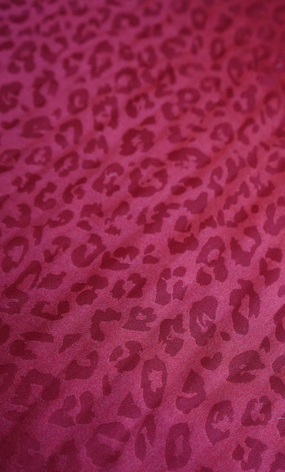 Small Jacquard Cheetah DS Wild Rags