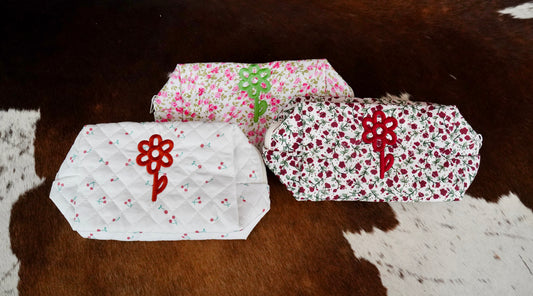 Daisy Branded Makeup Bags