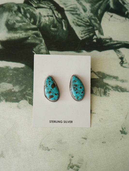 Donovan Nez Turquoise Stud Earrings