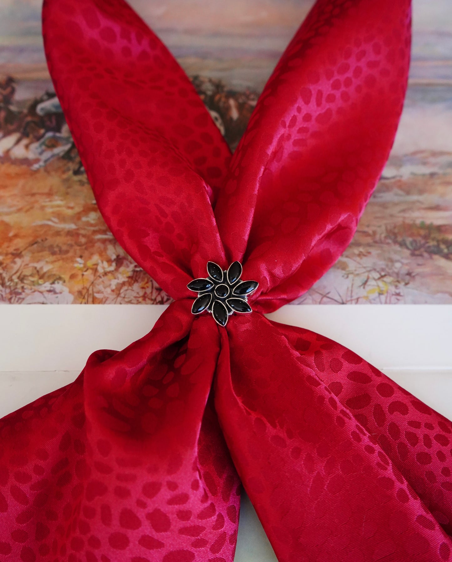 Spotted Jacquard DS Wild Rags