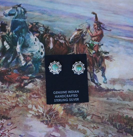 Theresa Smith Dainty Starburst Stud Earrings