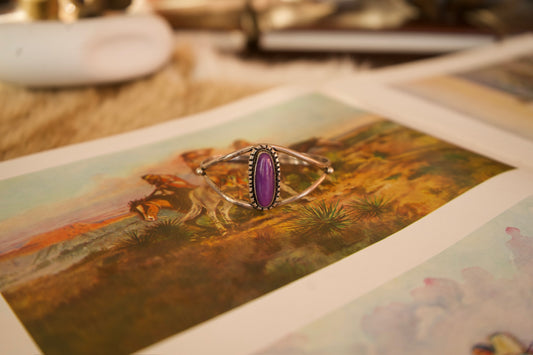 Charoite Cuff