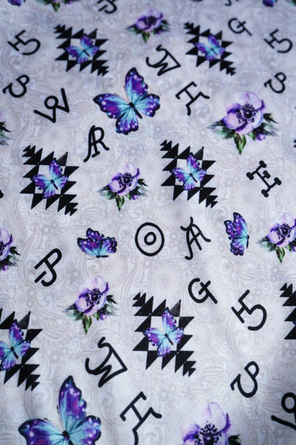 Branded Butterflies Wild Rag