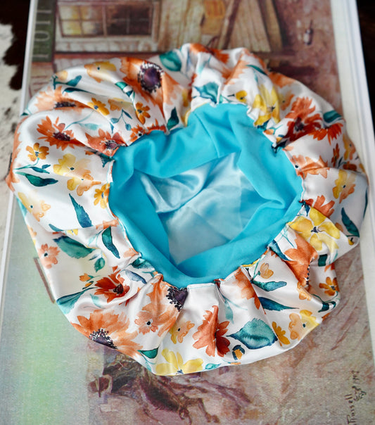 Daisy Satin Bonnets