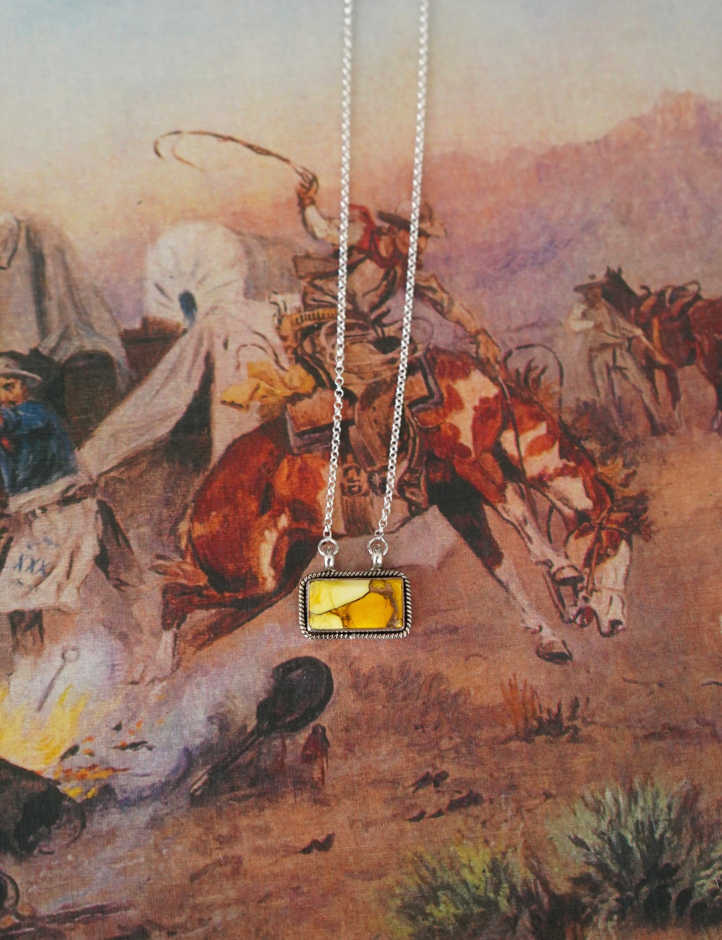 Honey Dahlia Dainty Bar Necklace