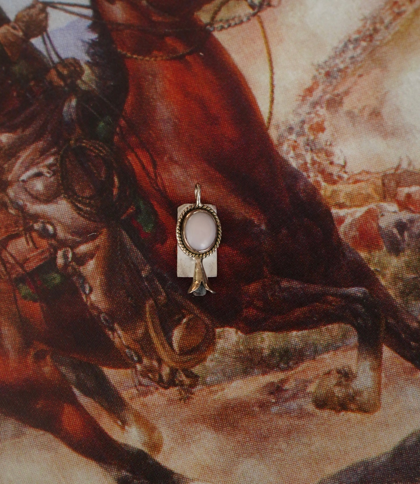 Pink Opal w/ Blossom Pendant