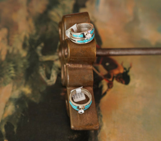 Wilbert Muskeet Turquoise Engagement Rings