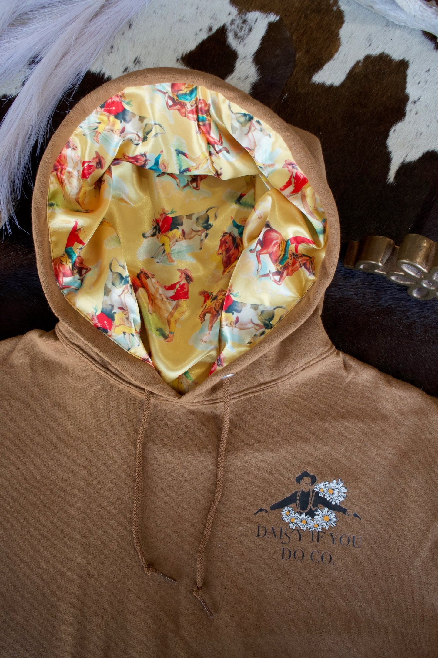 Satin Lined Western Hoodies - DiYDCo ORIGINALS