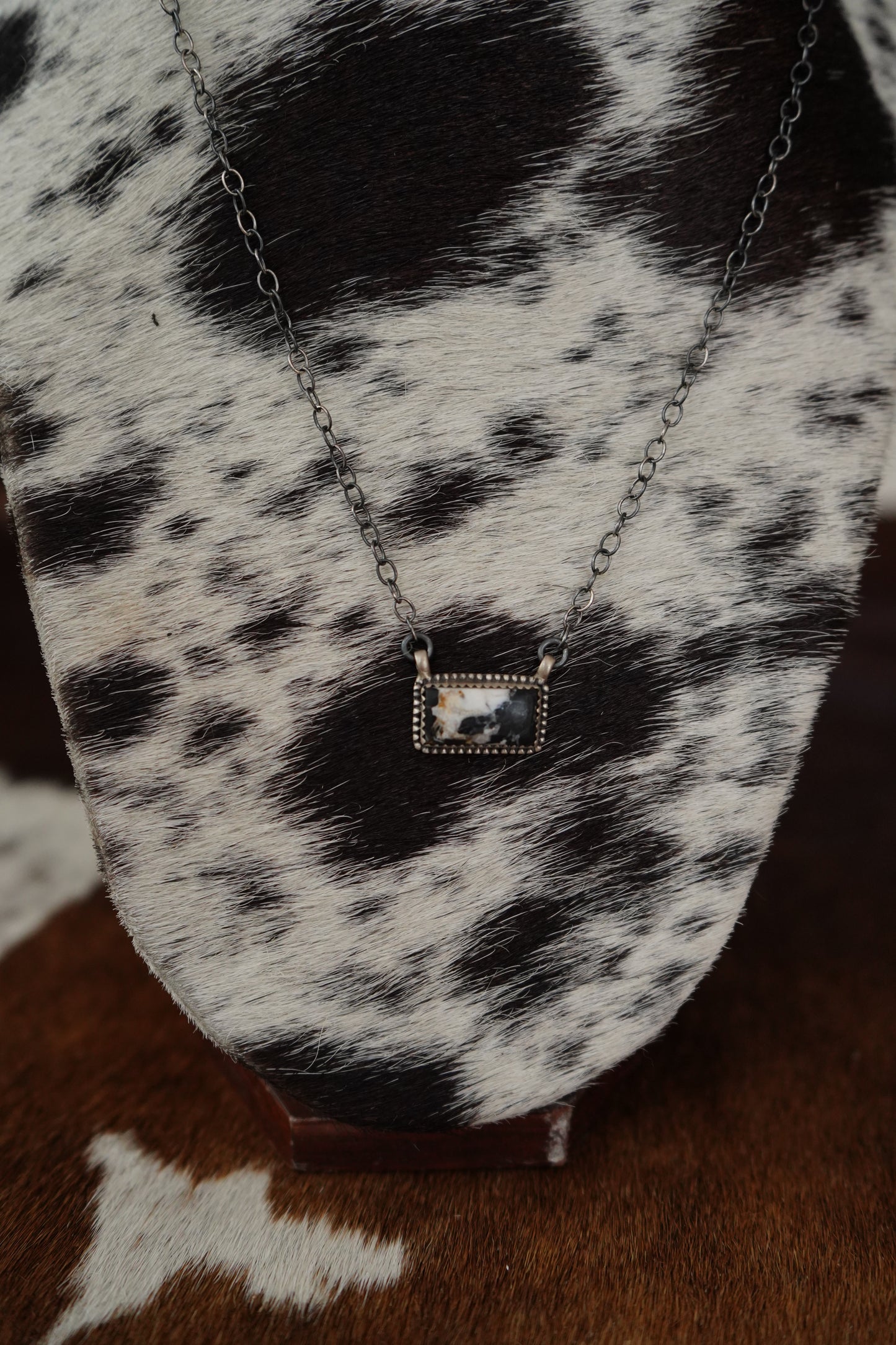 Dainty Turquoise Bar Necklaces