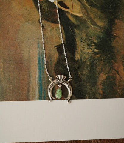 Gary Shorty Naja w/ Dangly Turquoise Necklaces