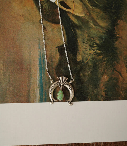 Gary Shorty Naja w/ Dangly Turquoise Necklaces
