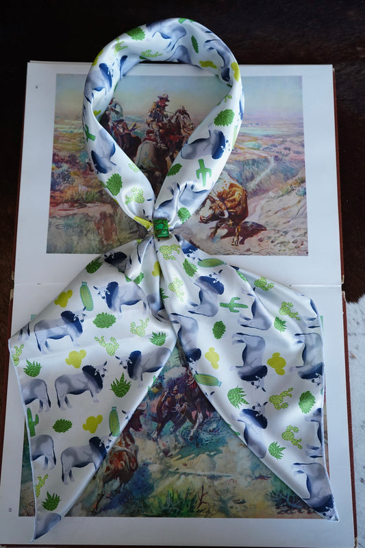 Cactus & Brahmas Wild Rag