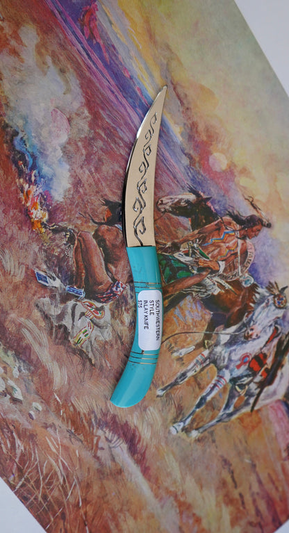 Turquoise Knives