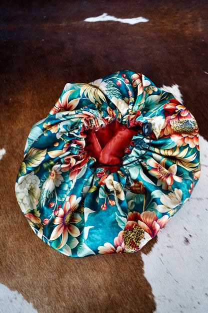 Daisy Satin Bonnets