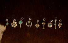 Load image into Gallery viewer, Turquoise &amp; Sterling Silver Charm Bracelets