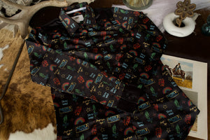 DiYDCo Original Handmade Neon Moon Western Shirt