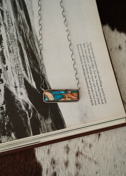 Turquoise Bar Necklaces