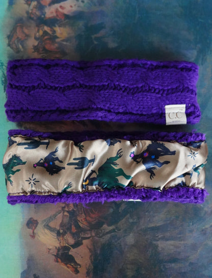 Satin Lined Winter Headbands