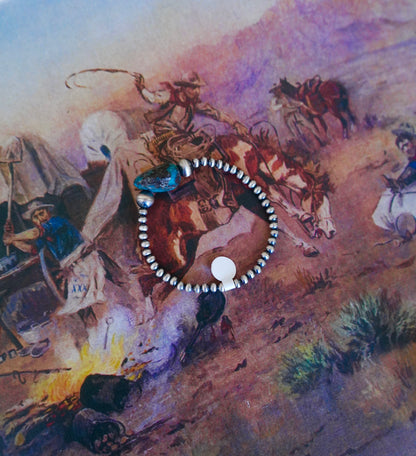 Sterling Silver Pearls Stretchy Bracelets