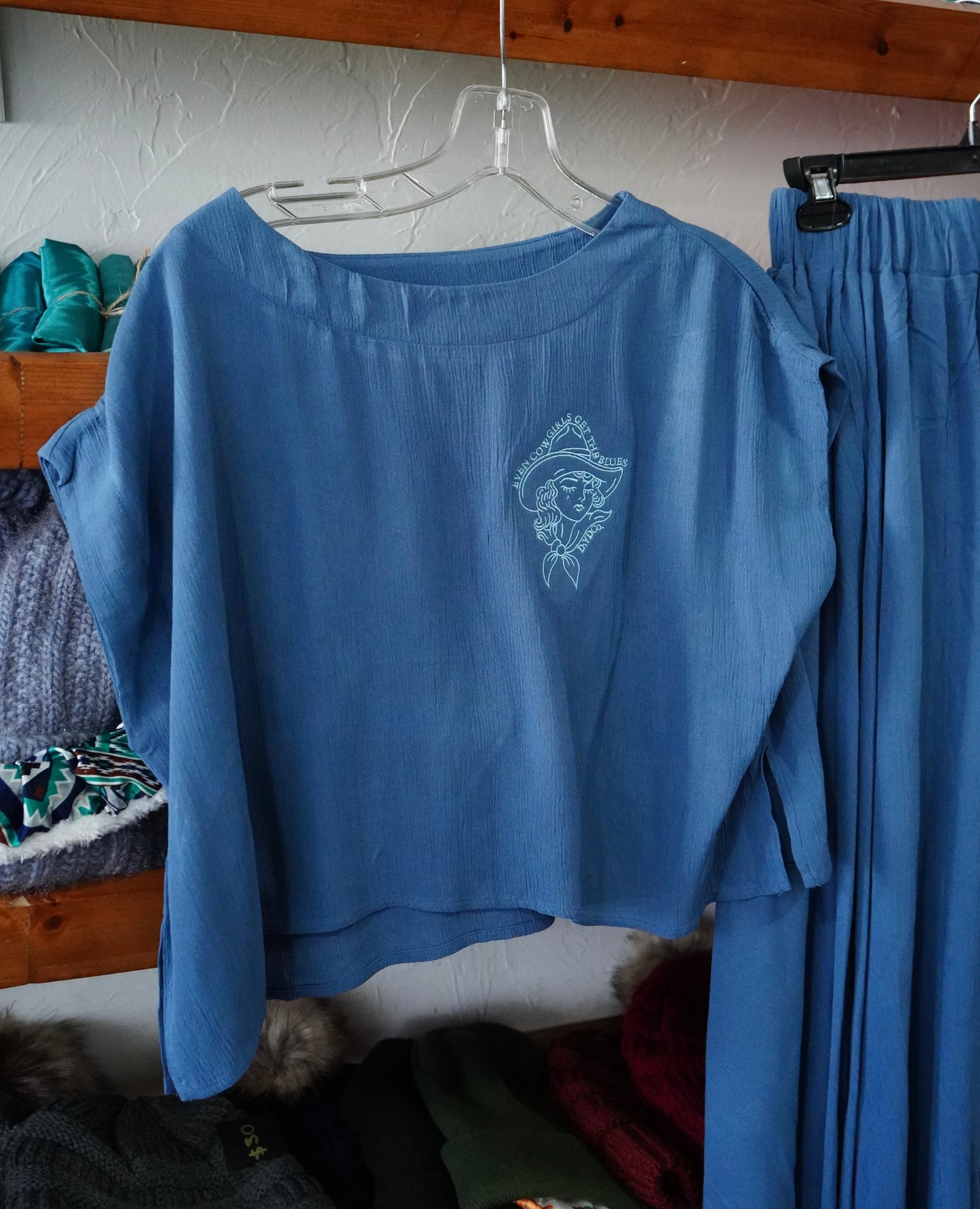 Cowgirls Cry Linen Set w/ Pockets