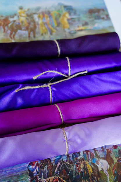 Purple Solid Wild Rags