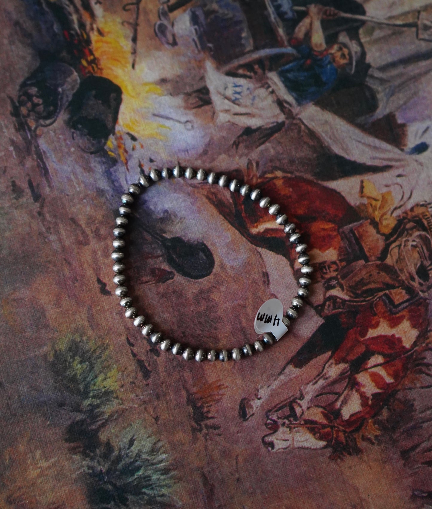 Sterling Silver Pearl Stretchy Bracelets