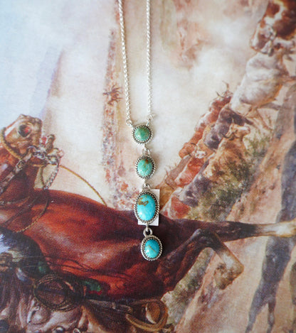 Turquoise Lariat Necklaces