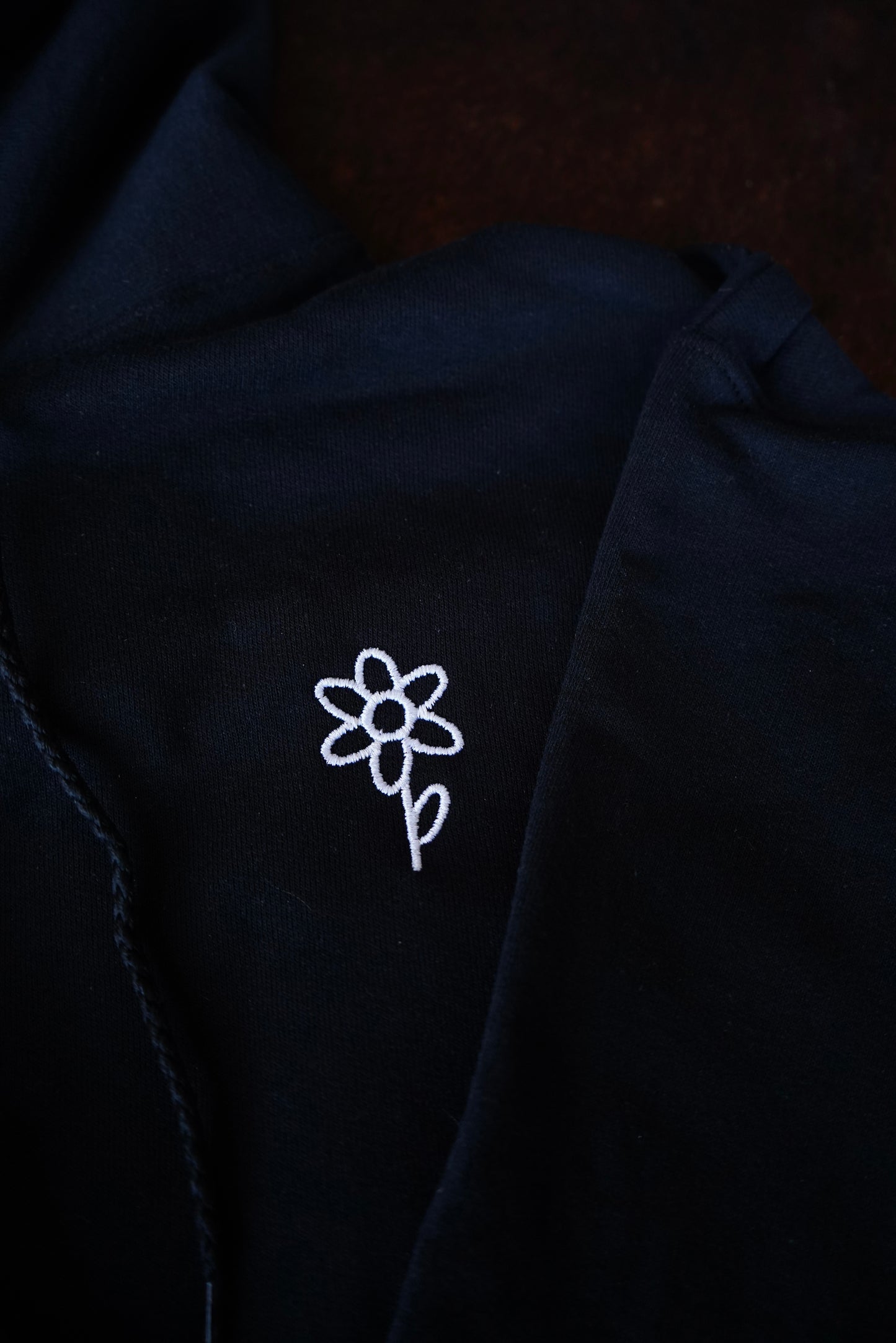 Daisy Branded Satin Lined Hoodies
