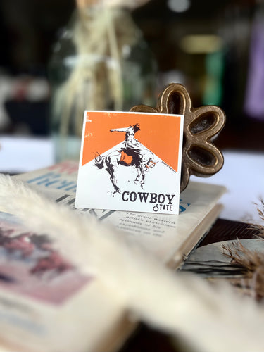 Cowboy State Sticker