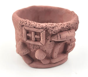 Decorative Hand-Poured Concrete Pots